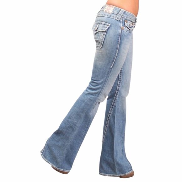 JOEY MID RISE FLARE JEAN SN Flap - size 29 New with tags - Picture 3 of 7